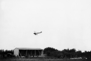 Flying over May Field - 1921