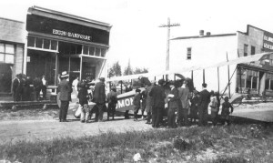 Canuck & Crowd at Edson